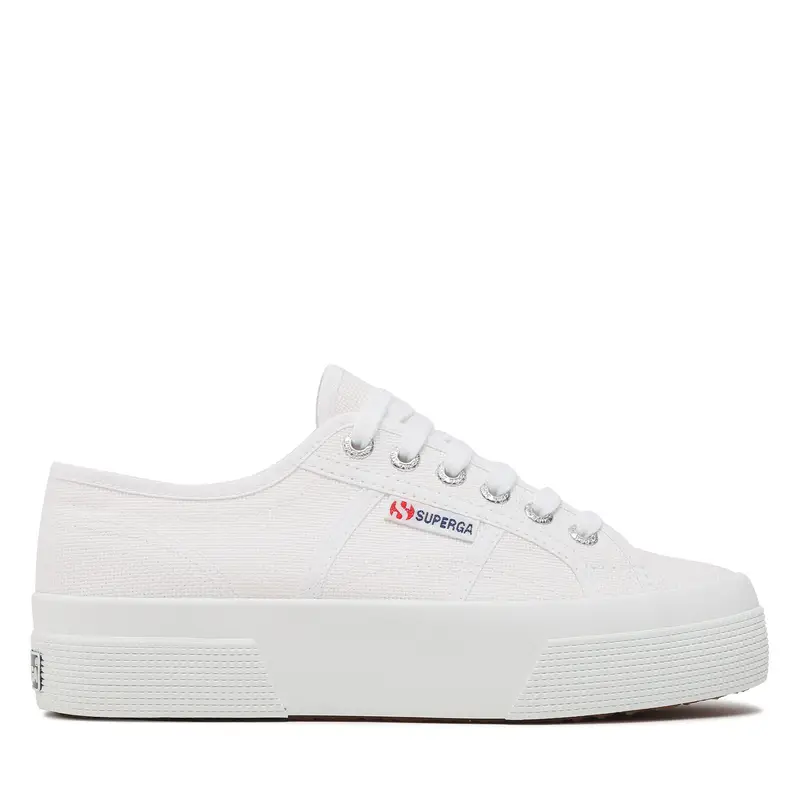 Scarpe sportive Superga 2740 Platform S21384W Bianco