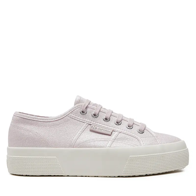 Scarpe sportive Superga Platform Pearl Matte Canv 2740 S21362W Viola