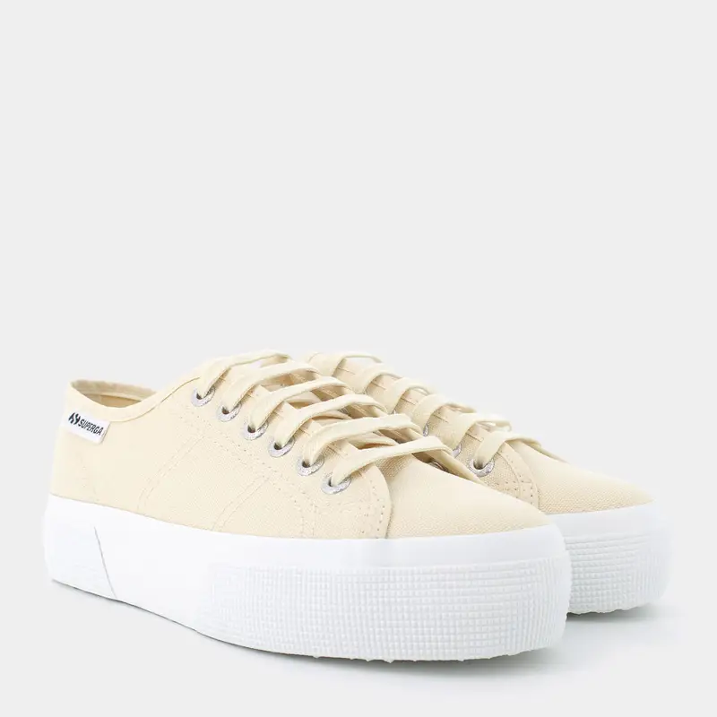 Sportive Superga da Donna, beige miniatura 2