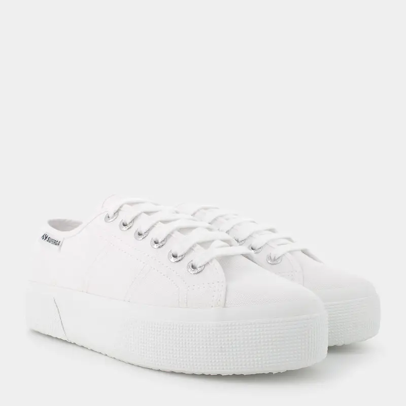 Sportive Superga da Donna, bianco miniatura 2