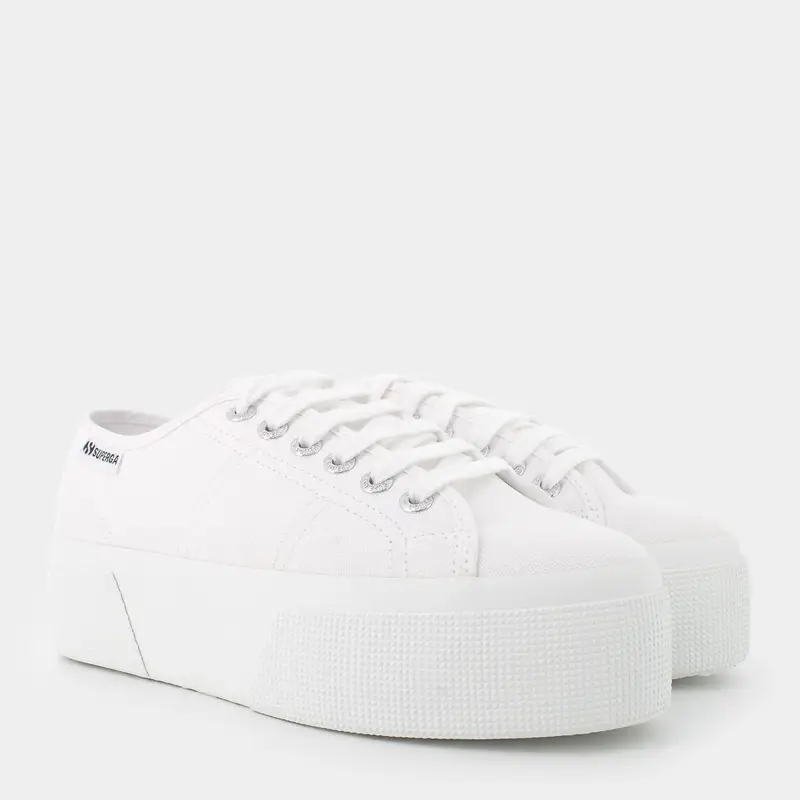 Sportive Superga da Donna, bianco miniatura 2