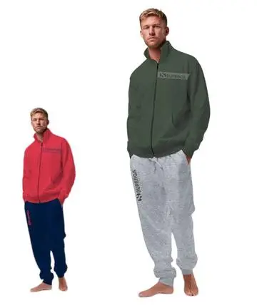 Tuta uomo primaverile in cotone con zip Superga 26306