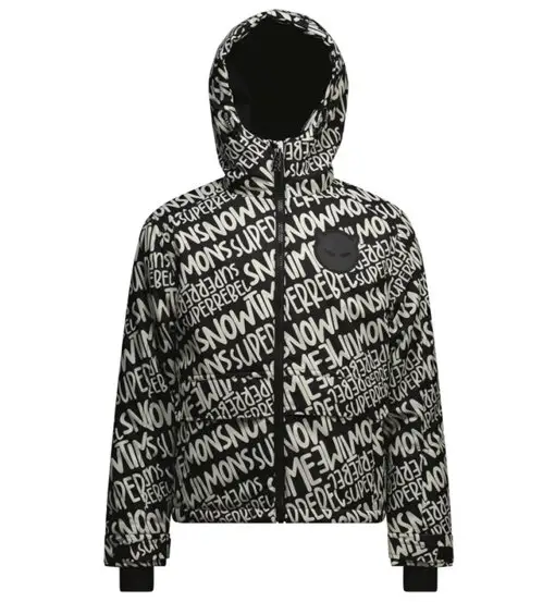 Space Jr - giacca da sci - ragazzo Black