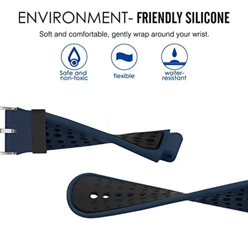 Supore Forerunner 235 - Cinturino per orologio da polso flessibile con stampa in silicone con strumenti per Forerunner 235/220/230/620/630/735, orologio da corsa GPS con cardiopolso miniatura 3