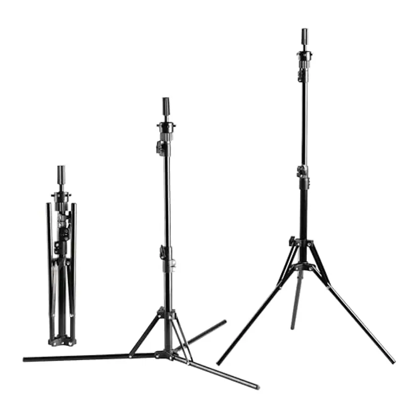 Supporto per parrucca da 19 a 61 pollici, pieghevole, testa di parrucchiere, supporto regolabile per cosmetologia,