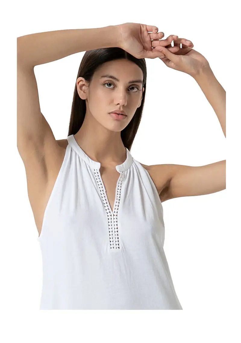 Abito Donna Bianco miniatura 2