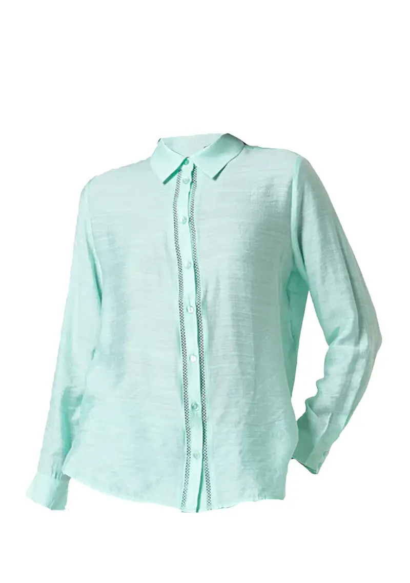 Camicia Donna Verde