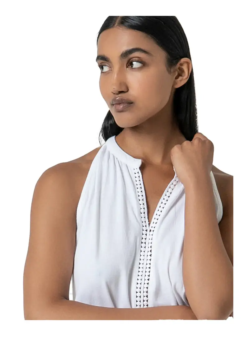 Surkana Top Donna Bianco 2700977 miniatura 2