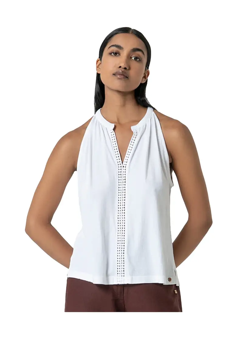 Surkana Top Donna Bianco 2700977 miniatura 3