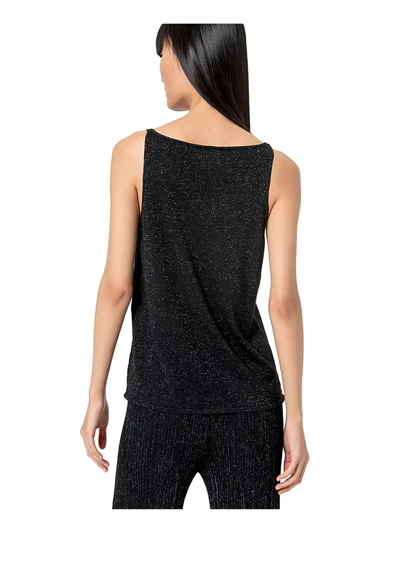 Surkana Top Donna Nero 925002 miniatura 3