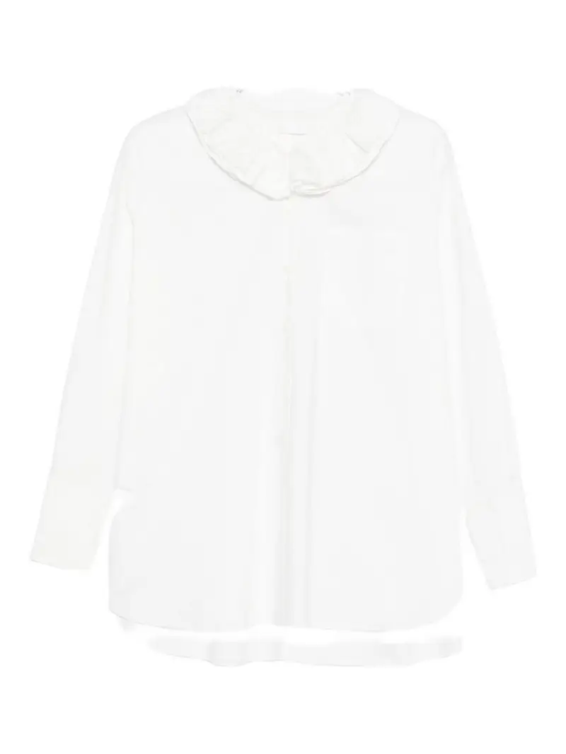 Camicia in cotone Bianco
