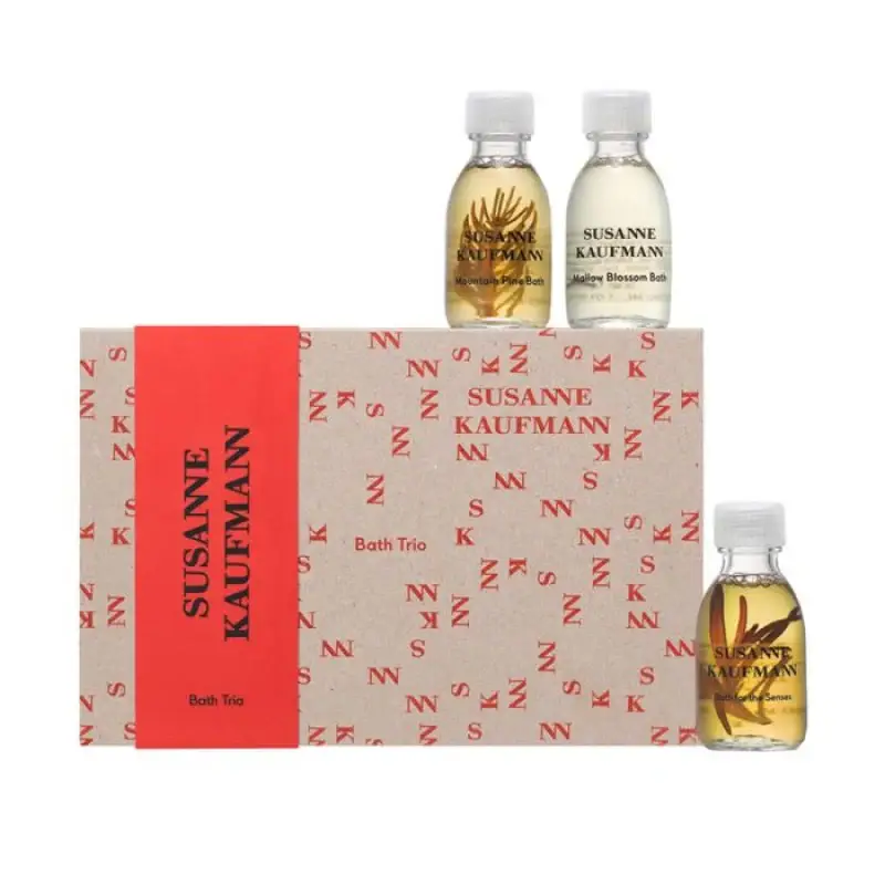 Bath Trio Set Susanne Kaufmann Olio da bagno e bagnodoccia