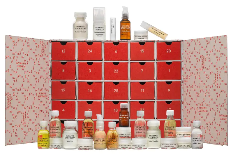 Set Susanne Kaufmann Collection 2022 Skin Calendario dell'Avvento 25 pezzi