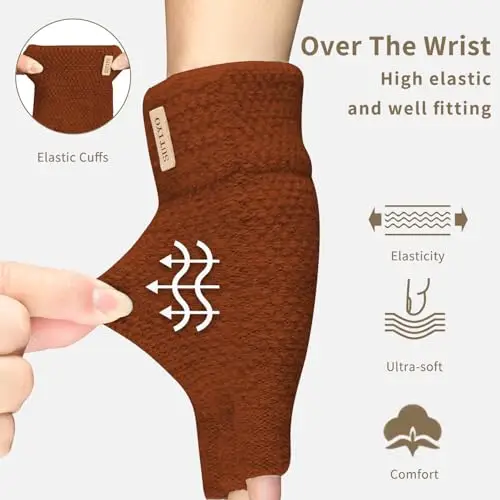 SUTIYO Guanti Arancione 3081180 miniatura 2