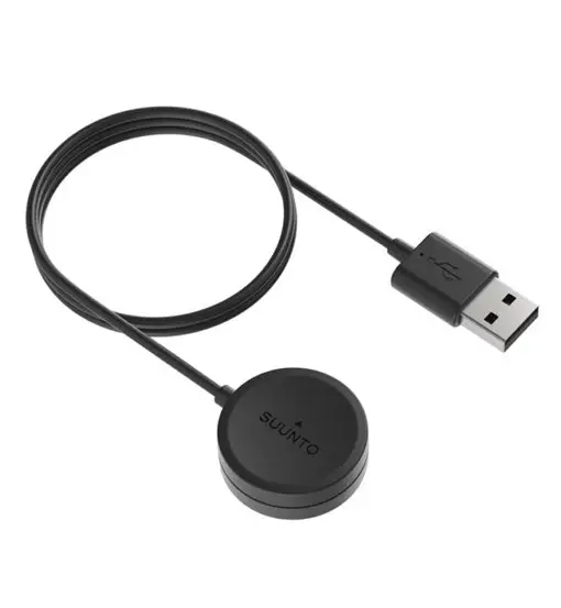 Suunto Charging Cable - accessorio elettronica Black