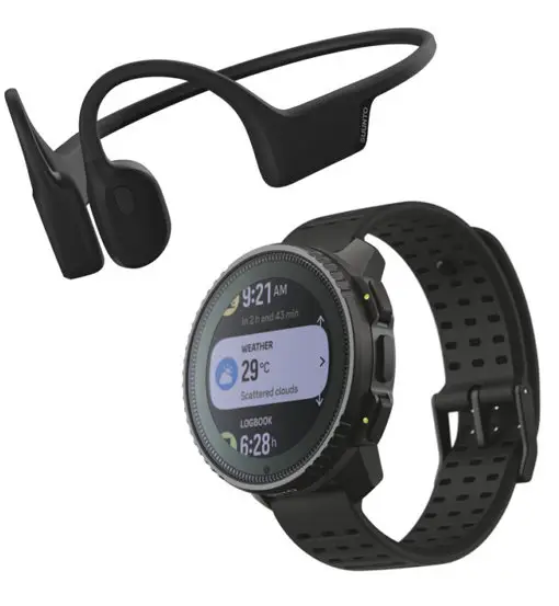 Suunto Vertical Steel Solar + Suunto Sonic Black