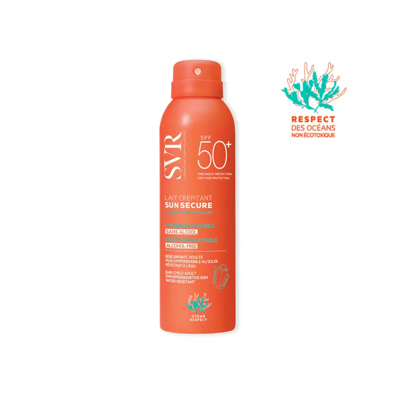 Sun Secure Lait Crépitant SPF50+ - Solari alta protezione