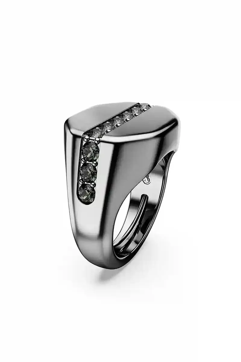 anello con sigillo DEXTERA uomo 5732869 Grigio miniatura 3