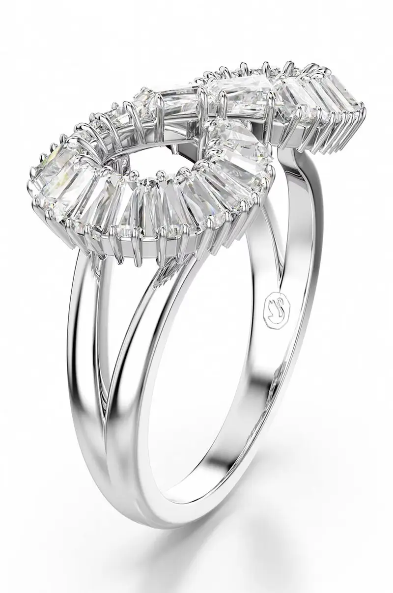 anello HYPERBOLA Argento miniatura 2