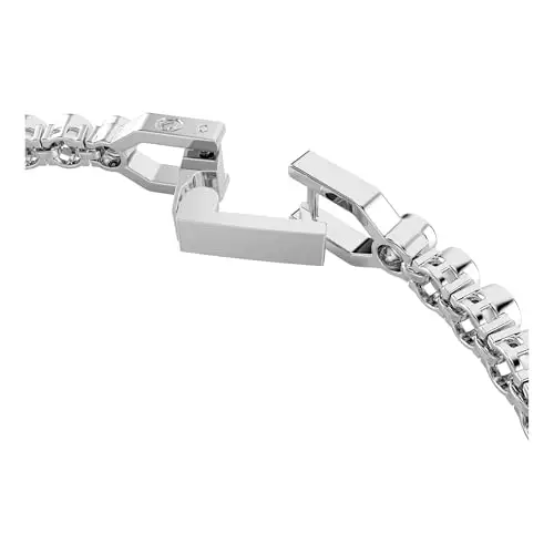 Swarovski Bracciale Tennis Imber Emily, Taglio Round, Blu, Placcato rodio miniatura 3