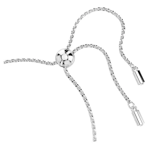 Swarovski Bracciale Tennis Imber, Tagli arrotondati misti, Blu, Placcato rodio miniatura 3