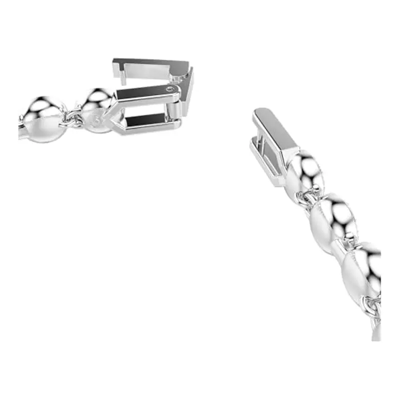 Swarovski Bracciale Tennis Una Angelic, Taglio Round, Blu, Placcato rodio miniatura 3