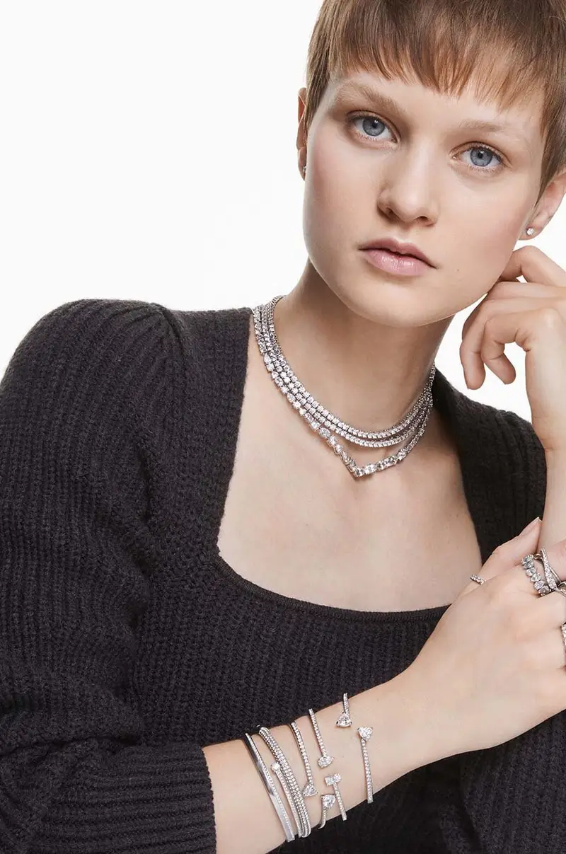 braccialetto ATTRACT CUFF donna 5572664 Argento miniatura 3