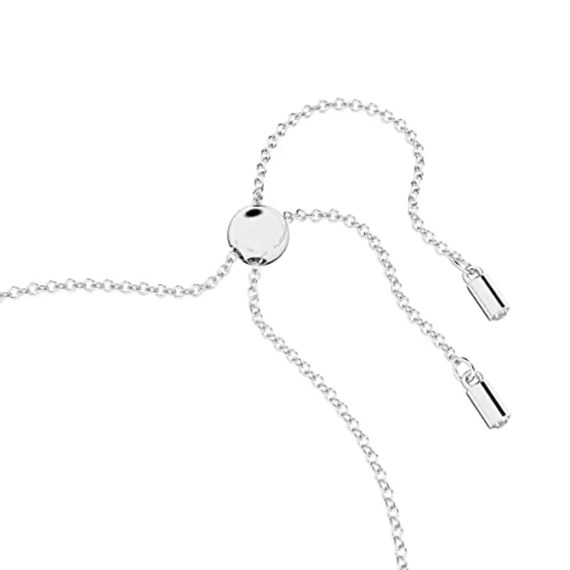 Swarovski Braccialetto Swarovski Infinity, Infinito e cuore, Bianco, Placcato rodio miniatura 2