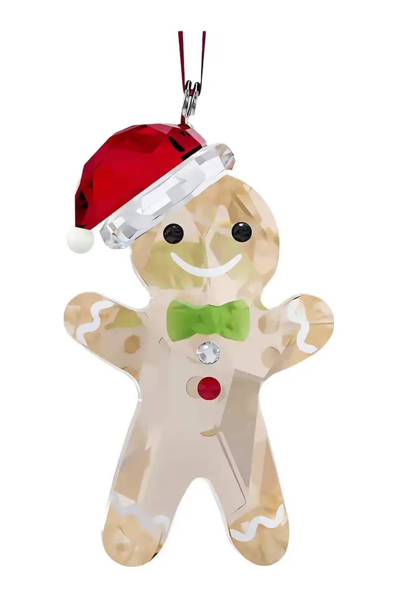 ciondolo decorativo HOLIDAY CHEERS colore trasparente 5627607 Transparente