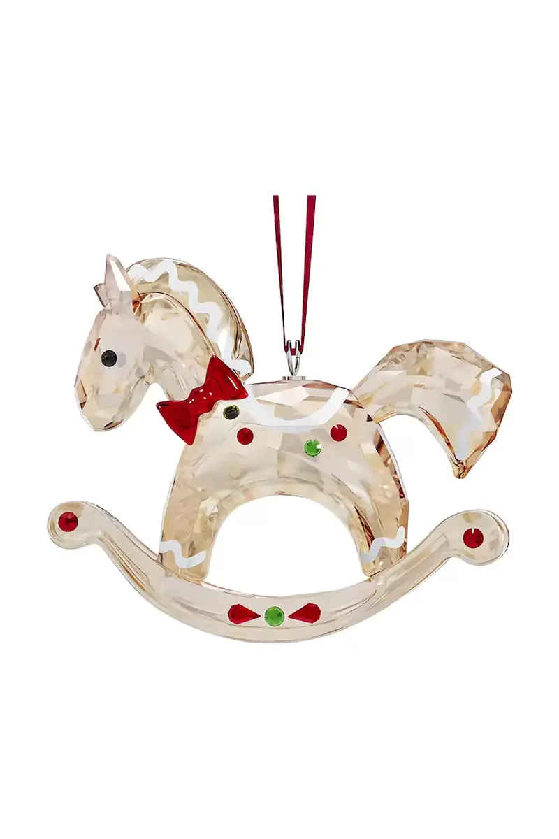 ciondolo decorativo HOLIDAY CHEERS colore trasparente 5627608 Transparente