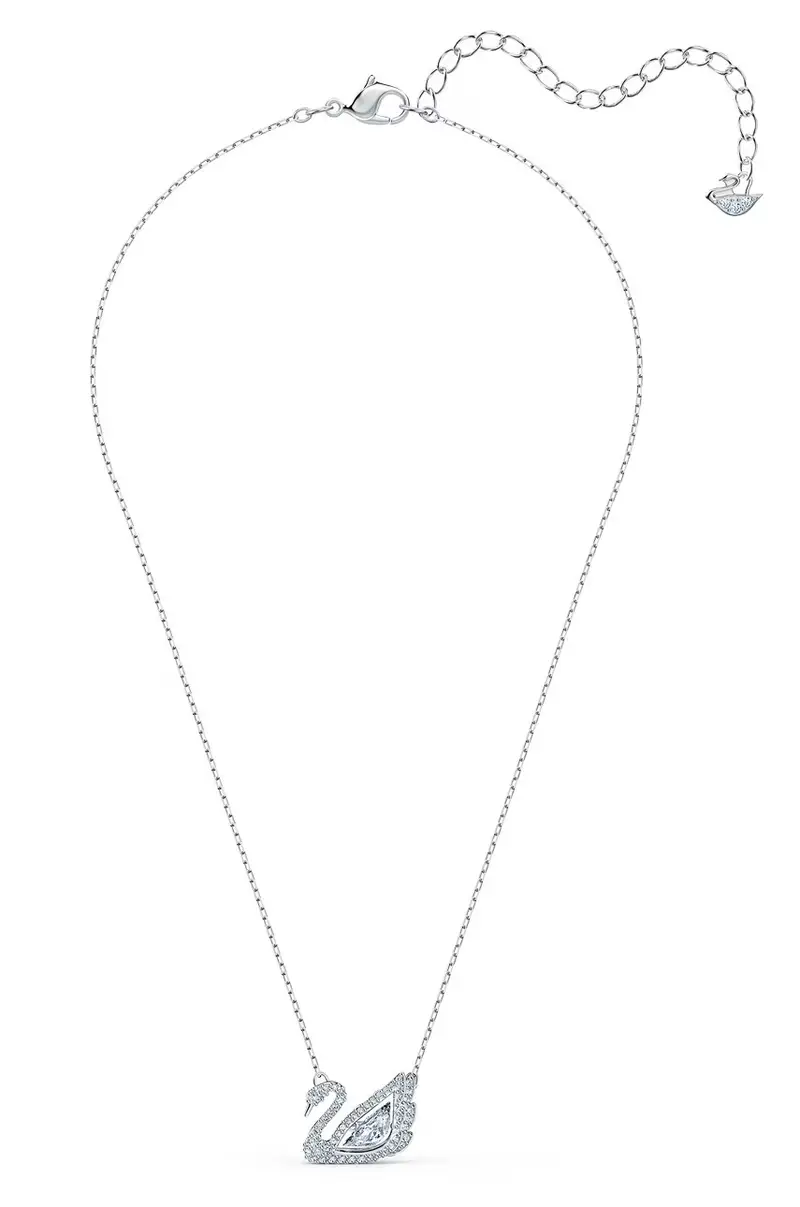 collana Dancing Swan Argento