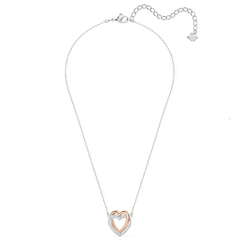 Swarovski Collana Swarovski Infinity, Cuore, Bianca, Mix di finiture miniatura 3