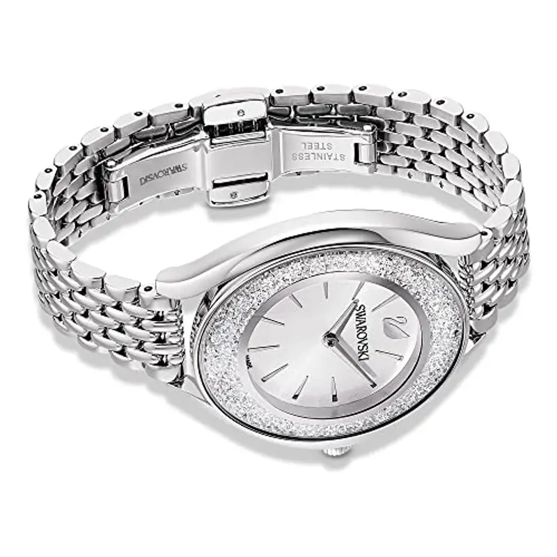 Swarovski Crystalline Wonder Orologio, con Cristalli Swarovski, Bracciale in Acciaio Inossidabile, Meccanismo al miniatura 3