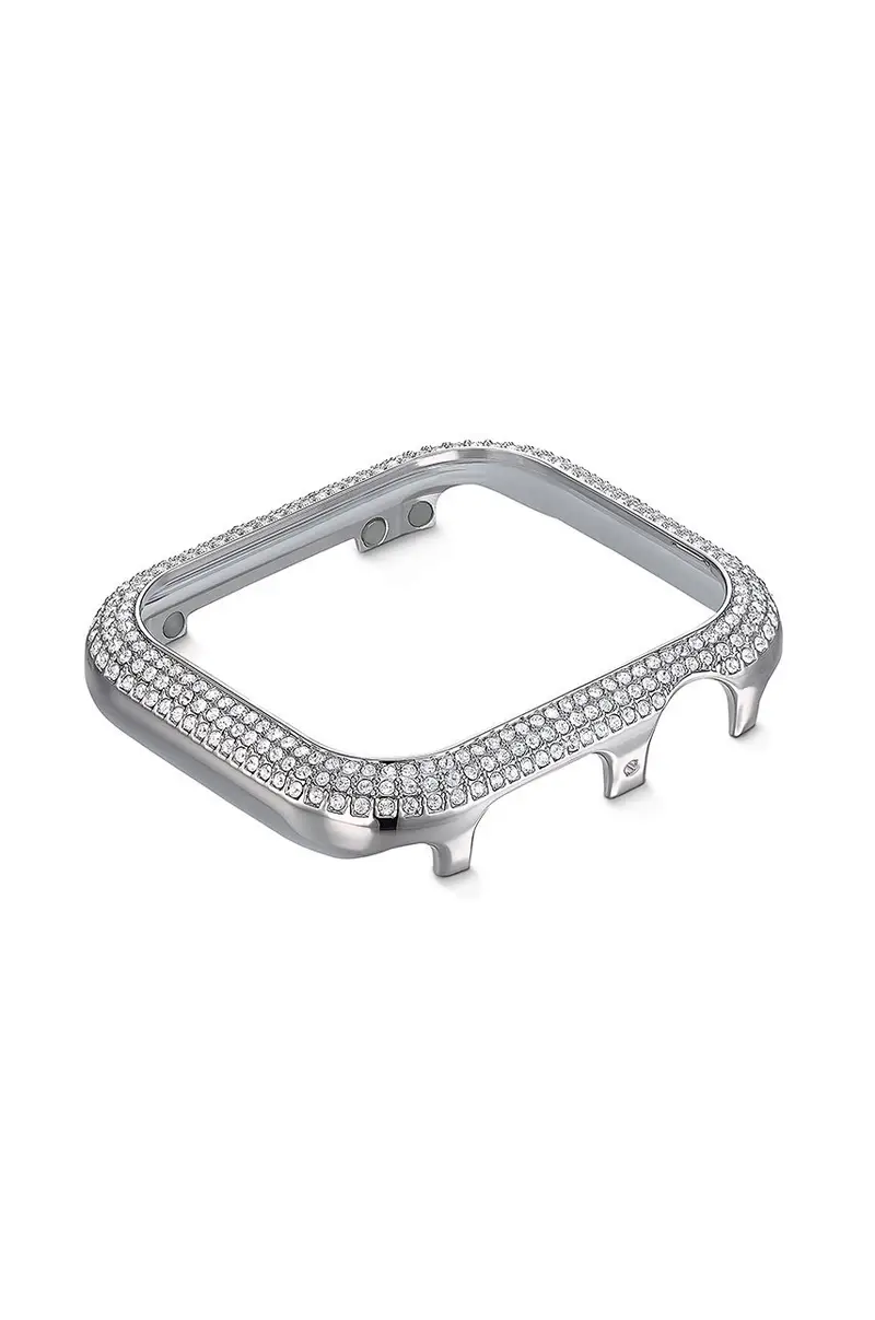 custodia Sparkling Apple Watch Argento miniatura 2