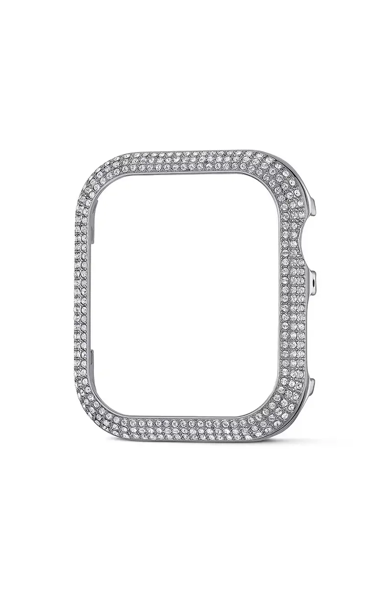 custodia Sparkling Apple Watch Argento