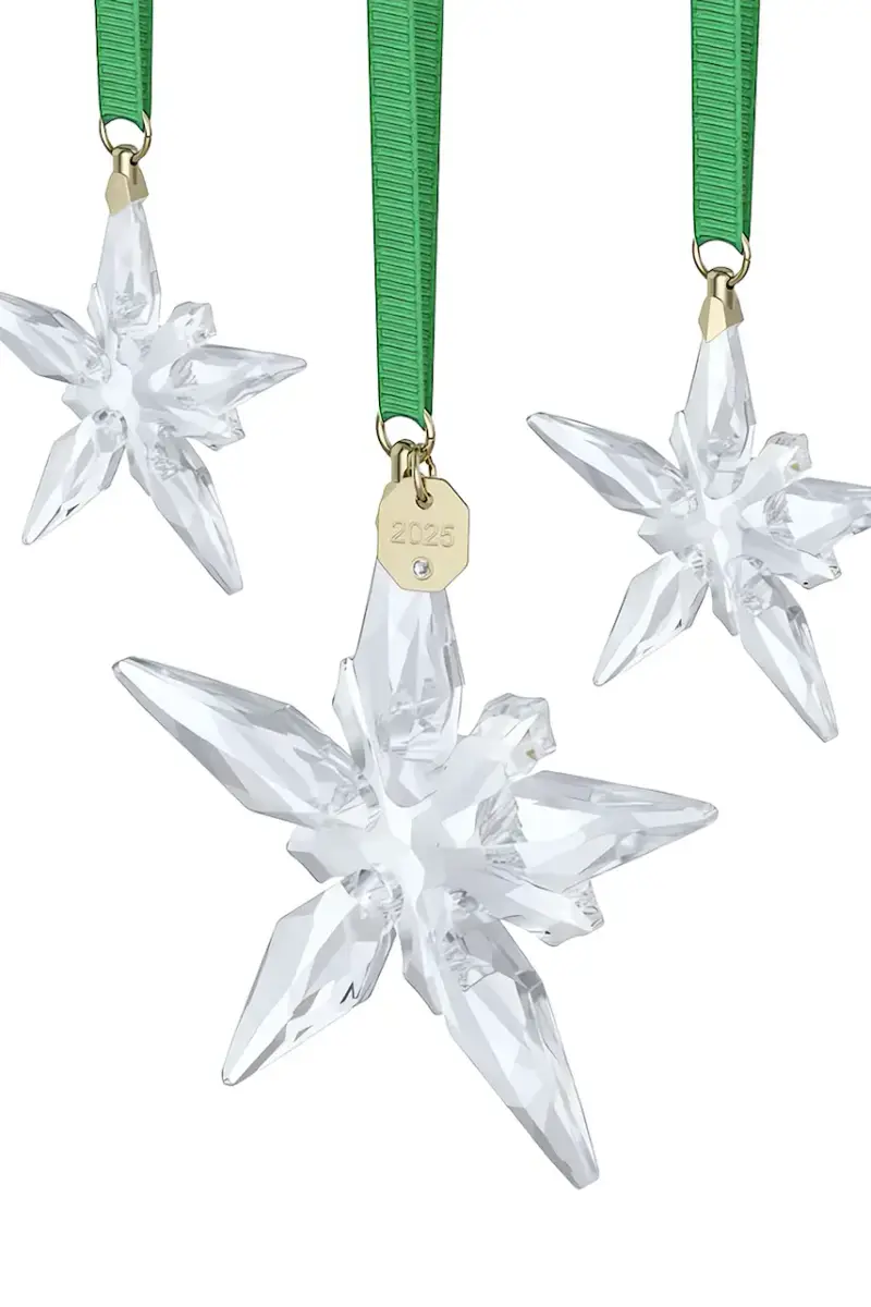 decorazione appesa ANNUAL pacco da 3 colore trasparente 5701854 Transparente miniatura 2