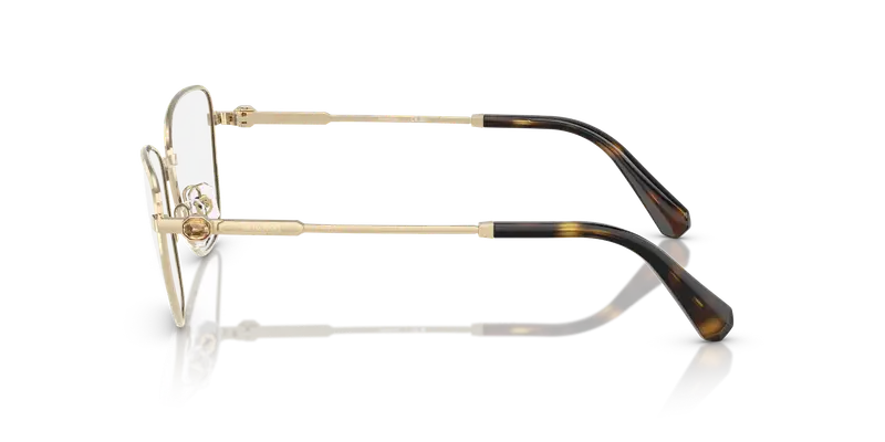 Swarovski Donna SK1018 4028 Montature da vista Metallo Oro Trasparente Cat Eye Normale miniatura 3