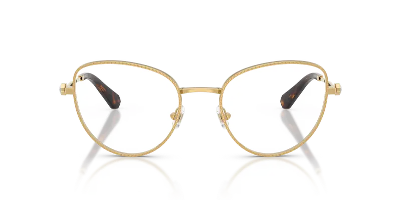 Swarovski Donna SK1022 4004 Montature da vista Metallo Oro Trasparente Cat Eye Normale miniatura 2