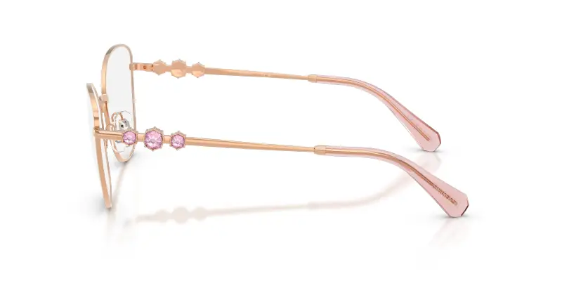 Donna SK1034 4014 Montature da vista Metallo Oro Trasparente Cat Eye Normale miniatura 3