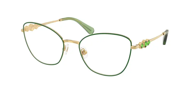 Donna SK1034 4044 Montature da vista Metallo Oro Trasparente Cat Eye Normale