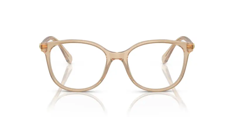 Donna SK2002 1034 Montature da vista Acetato Marrone Trasparente Squadrata Normale miniatura 3