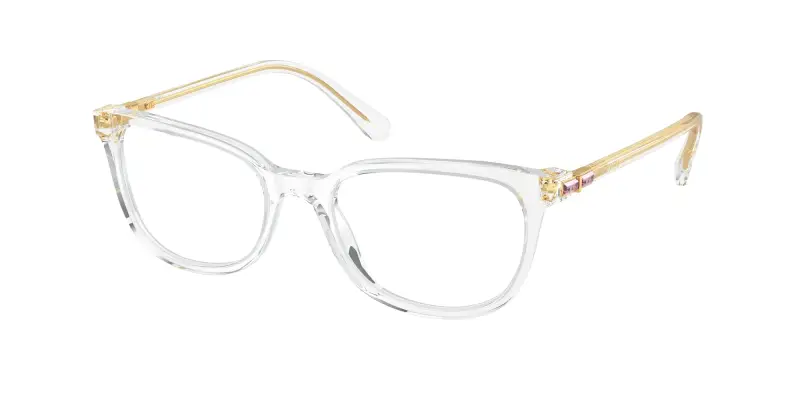 Donna SK2003 1027 Montature da vista Acetato Trasparente Trasparente Squadrata Normale