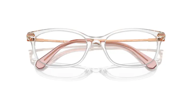 Donna SK2017 1027 Montature da vista Acetato Trasparente Trasparente Squadrata Normale miniatura 2