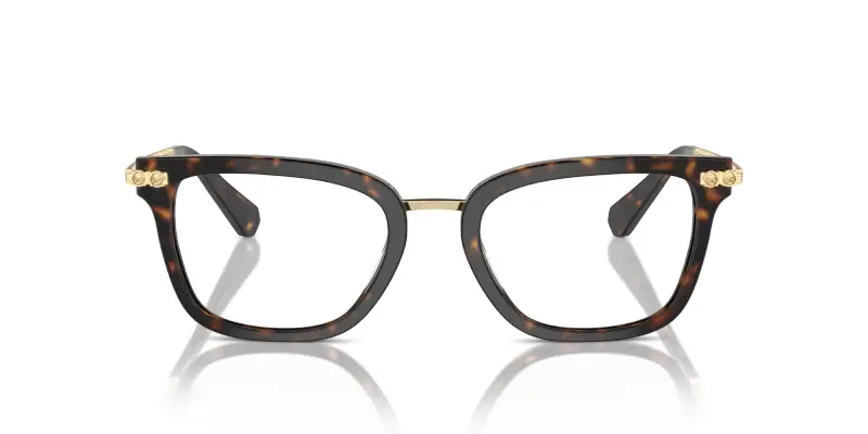 Donna SK2018 1002 Montature da vista Acetato Marrone Trasparente Squadrata Normale miniatura 3