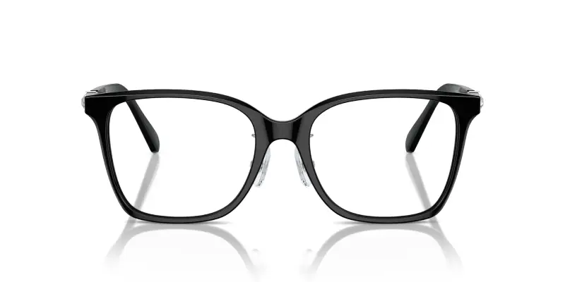 Donna SK2026D 1001 Montature da vista Acetato Nero Trasparente Geometrica Normale miniatura 3