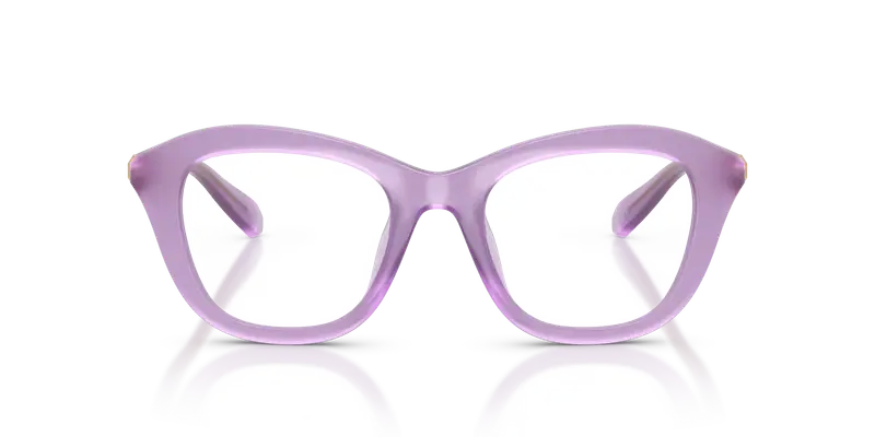 Swarovski Donna SK2042U 1075 Montature da vista Iniettato Viola Trasparente Cat Eye Normale miniatura 2