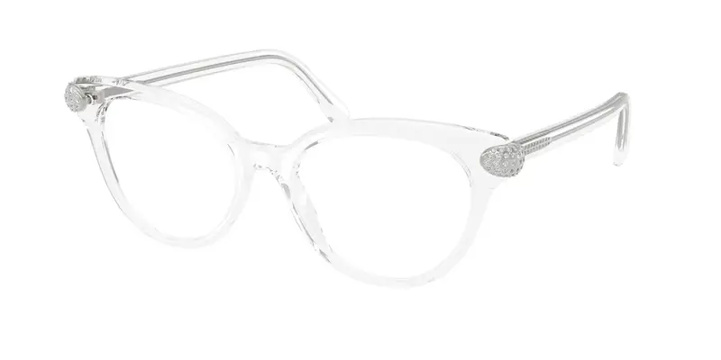 Swarovski Donna SK2046  1027 Montature da vista Acetato Trasparente Trasparente Pantos Normale