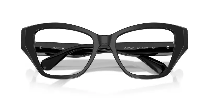 Donna SK2050U 1001 Montature da vista Acetato Nero Trasparente Cat Eye Normale miniatura 2