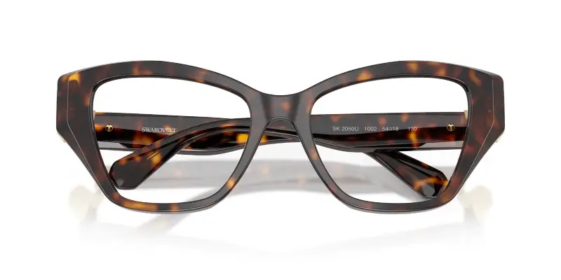 Donna SK2050U 1002 Montature da vista Acetato Tartaruga Trasparente Cat Eye Normale miniatura 2