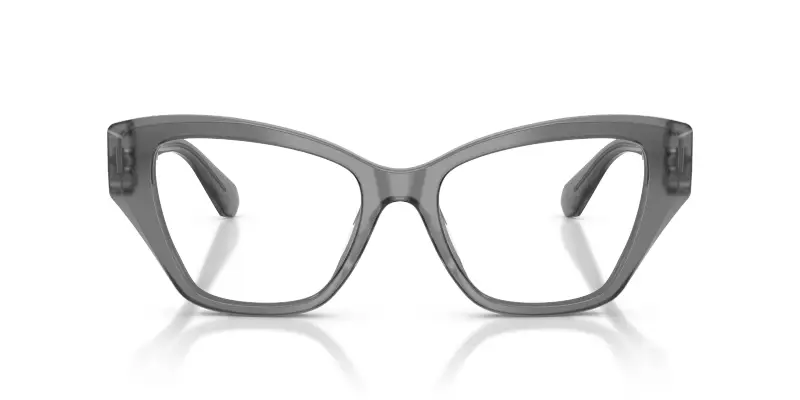 Donna SK2050U 1072 Montature da vista Acetato Grigio Trasparente Cat Eye Normale miniatura 3